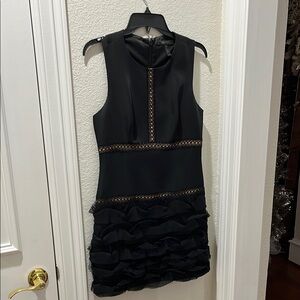 Elegant Black Sleeveless Dress